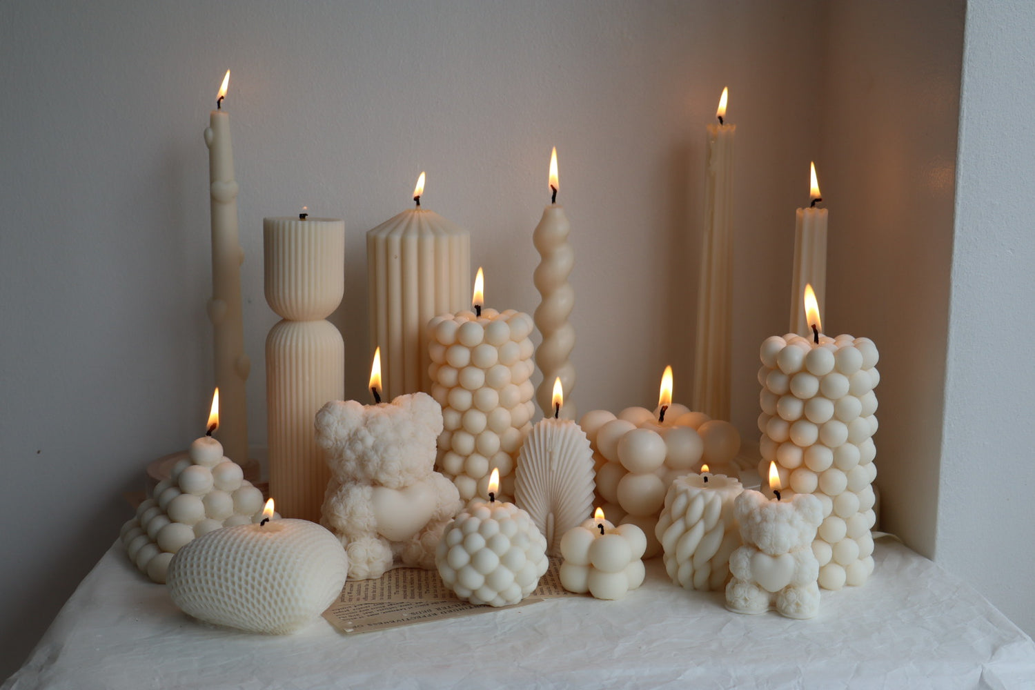 Velas decorativas