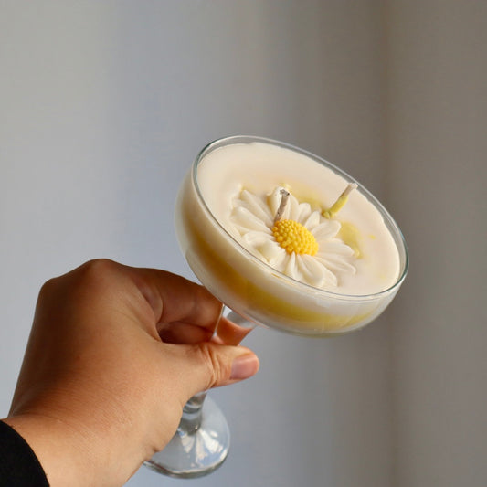Vela cóctel “ Sun in a Glass”