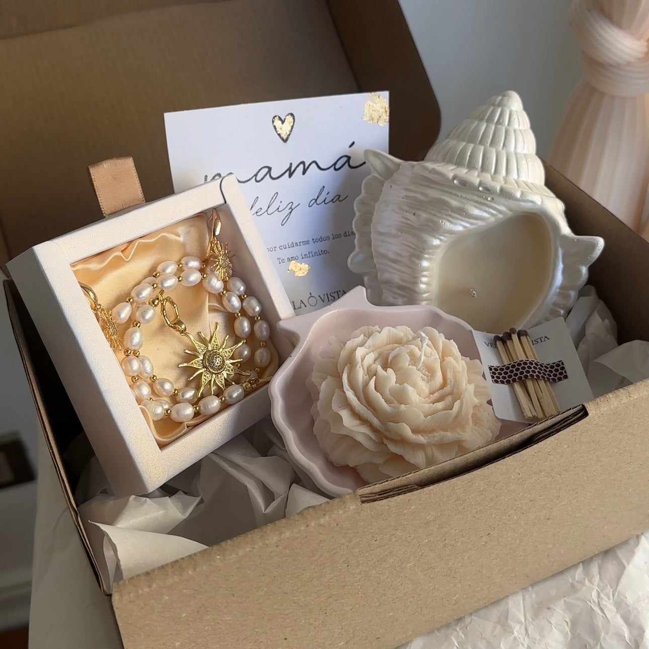 Caja de regalo«Sol y Mar” especial para el Día de la Madre.