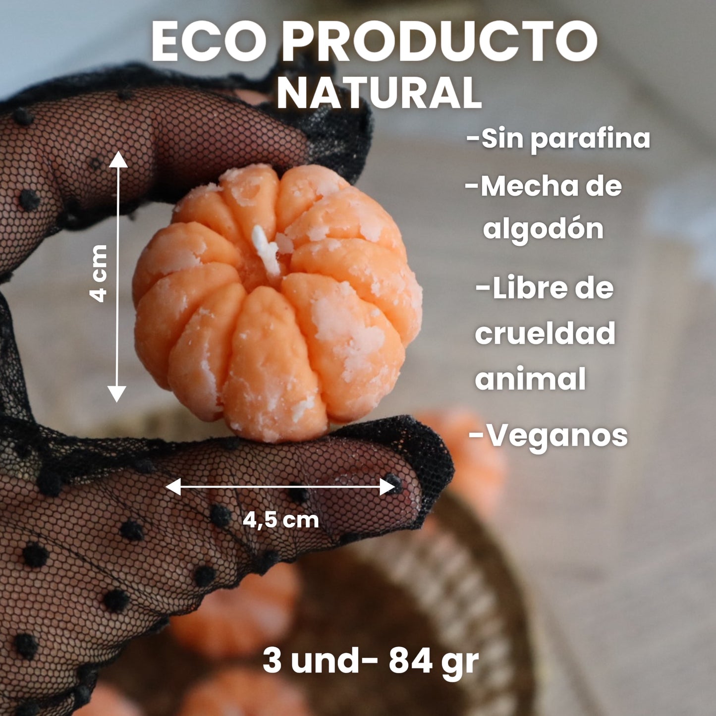 Velas aromáticas “Mandarinas”