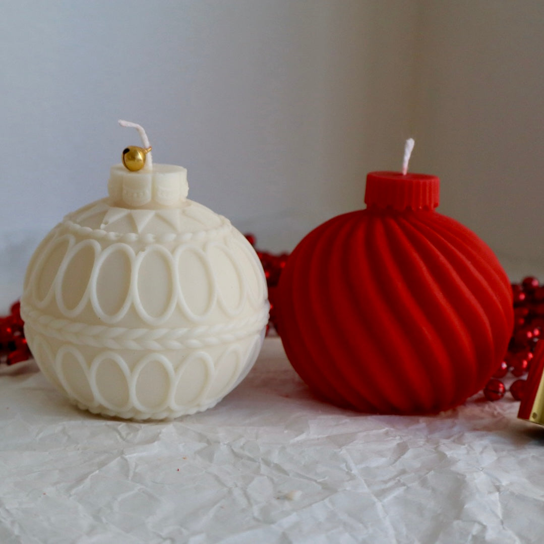 Kit velas decorativas “Adornos de Navidad” B