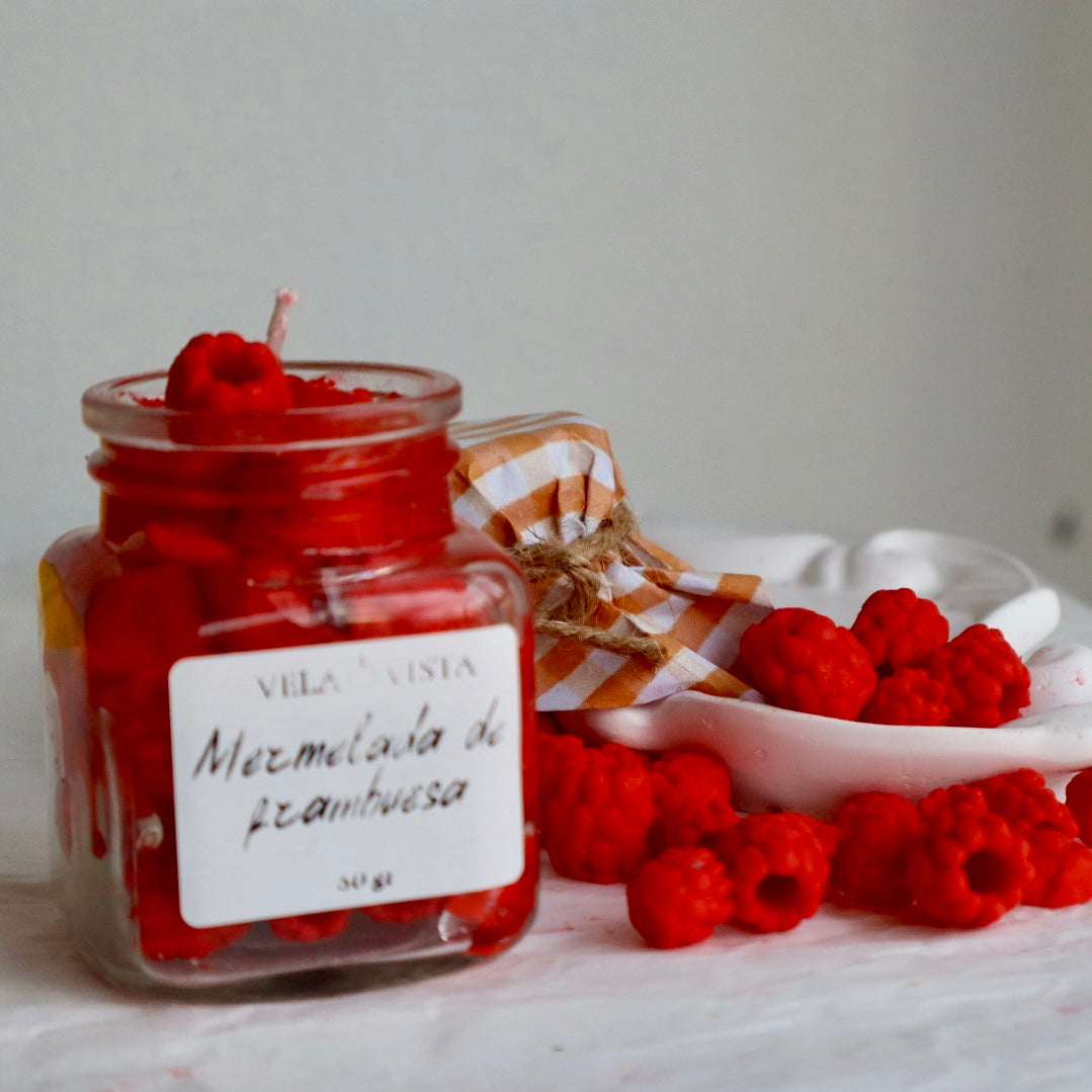 Vela aromática “Mermelada de frambuesa”