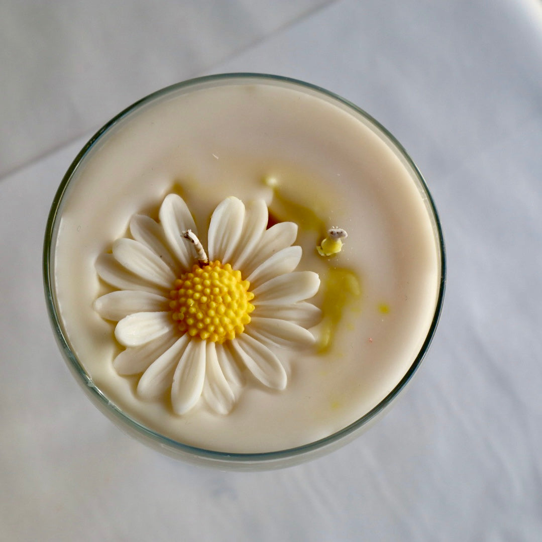 Vela cóctel “ Sun in a Glass”