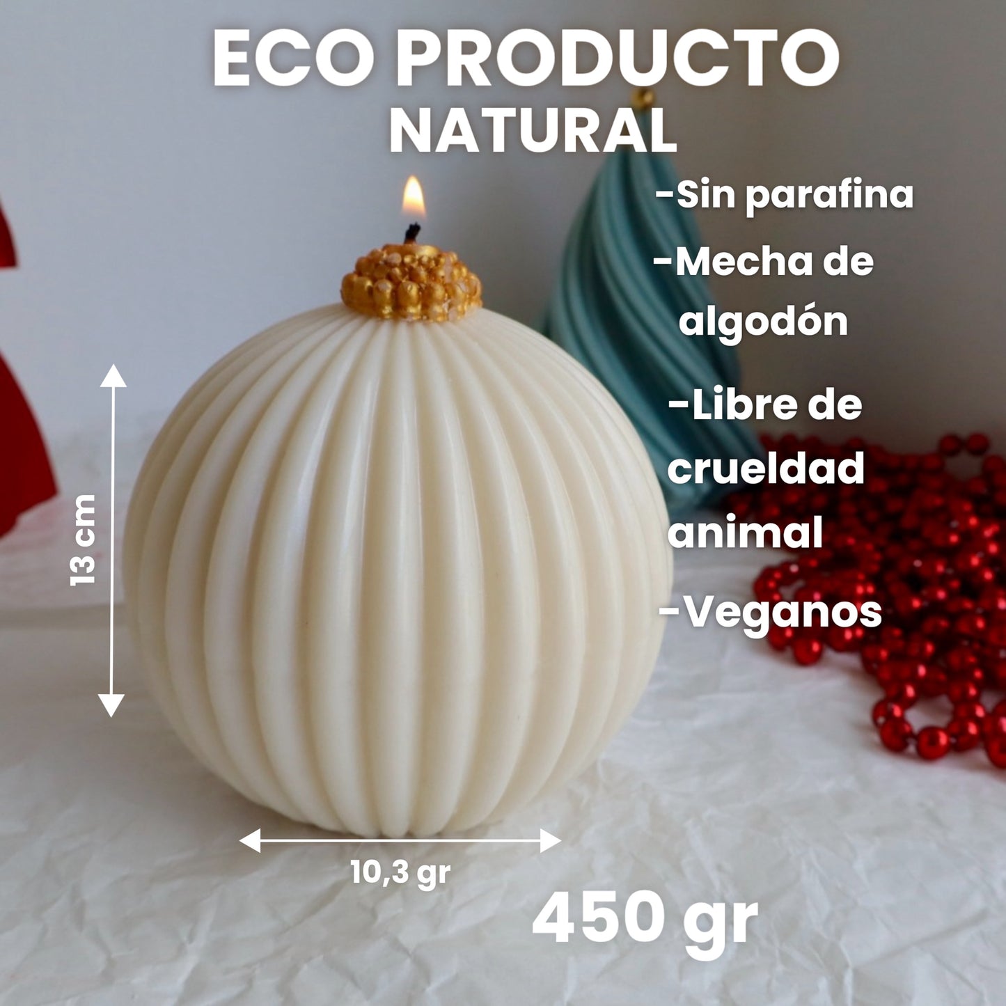 Vela decorativa “Navidad”