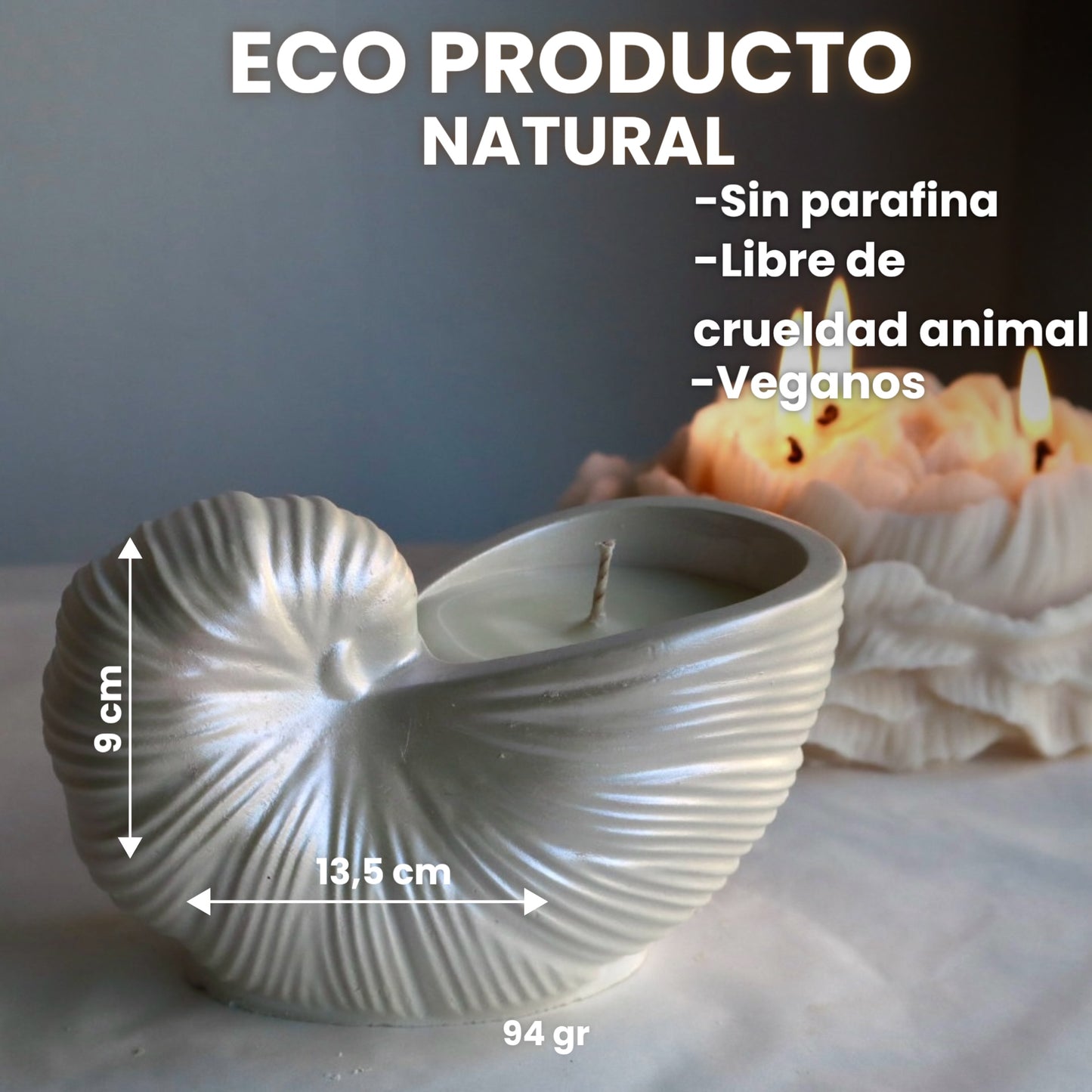 Vela aromática “Caracola C”