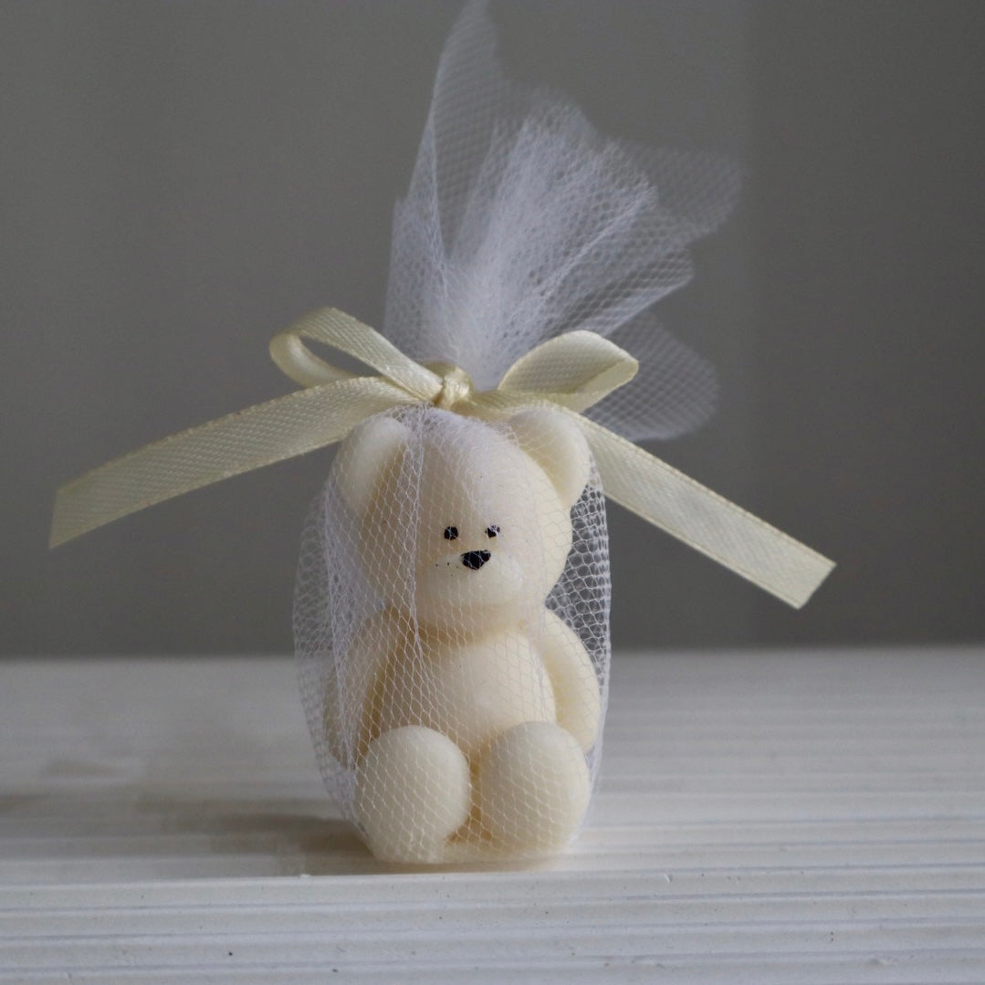 Mini velitas ositos para los invitados