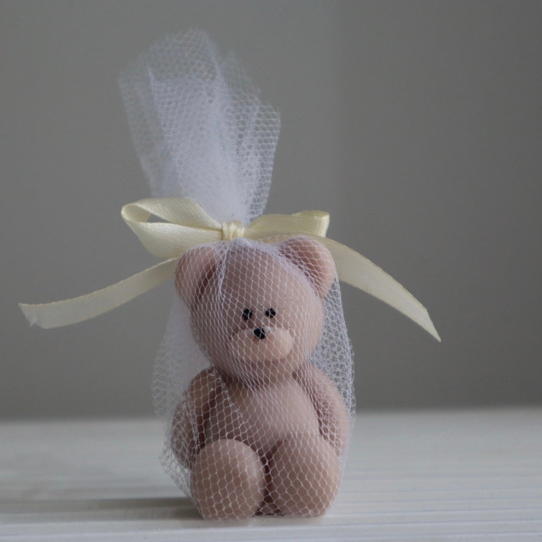 Mini velitas ositos para los invitados