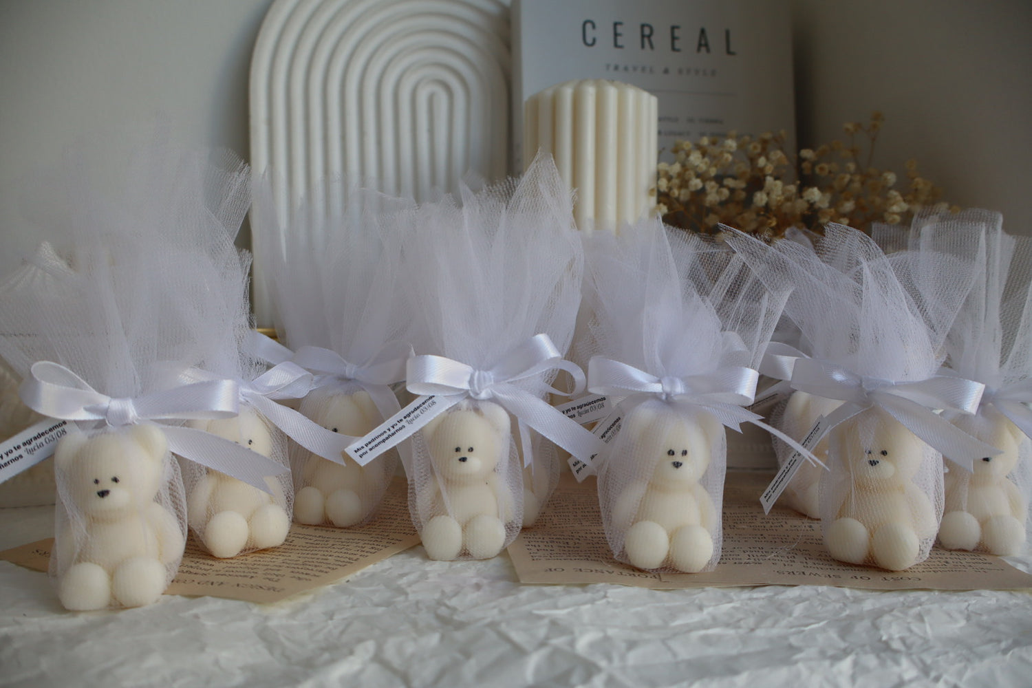 Velas para baby shower
