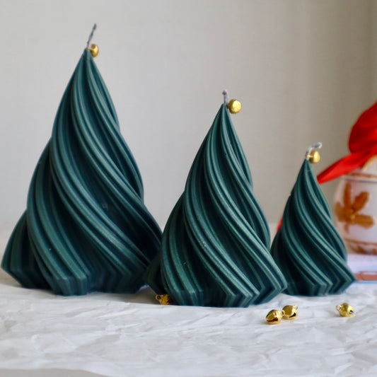 Kit “Árbol de Navidad  3 tamaños “ Verde