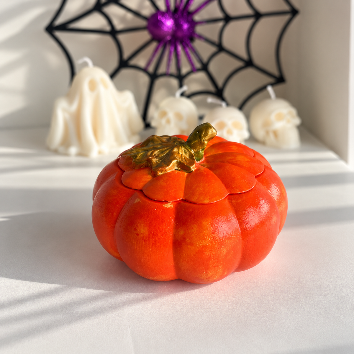 Calabaza con Hoja