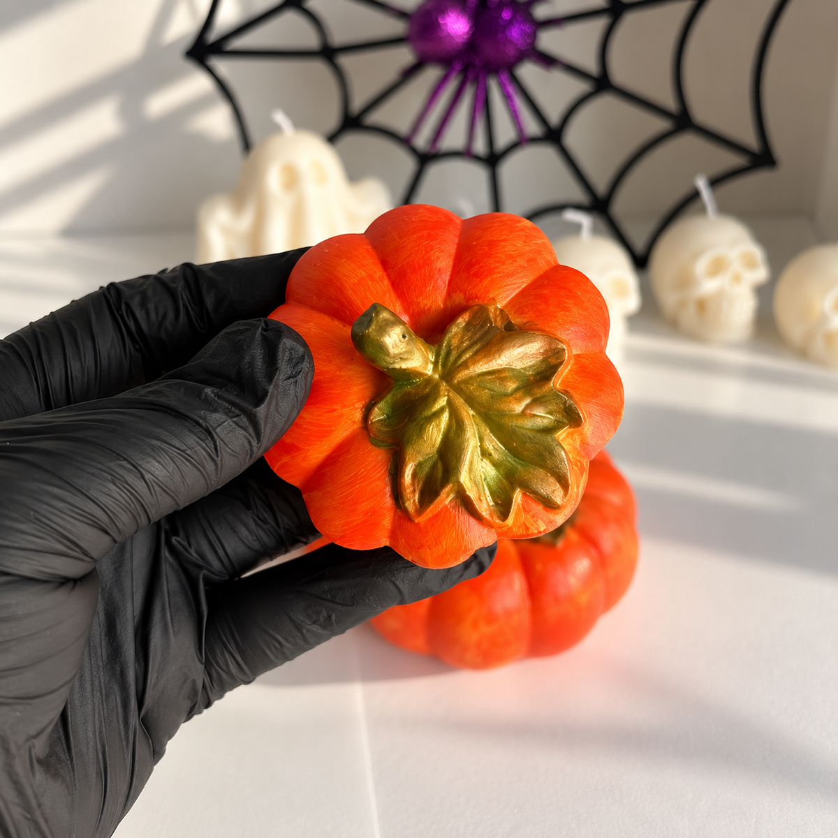Calabaza con Hoja