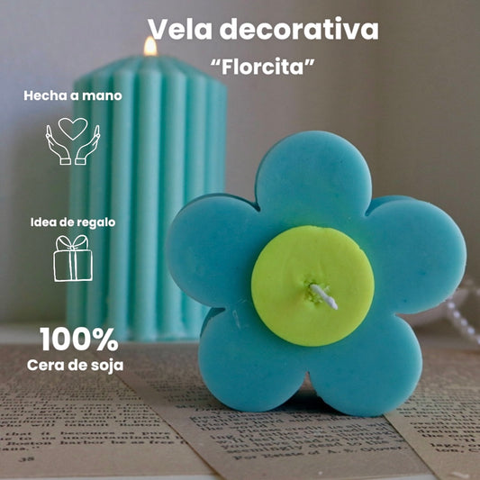 Vela decorativa “Florcita”