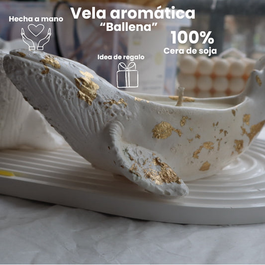 Vela aromática “Ballena”