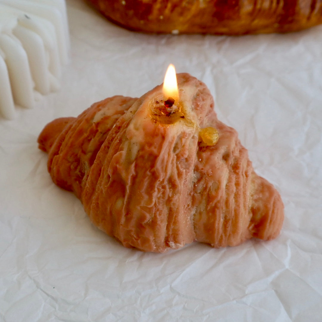 Vela decorativa “Croissant”