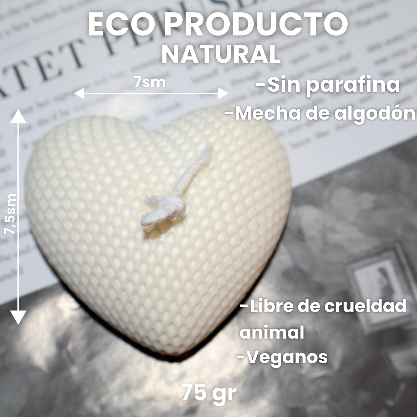 Vela “Corazón “ pequeña