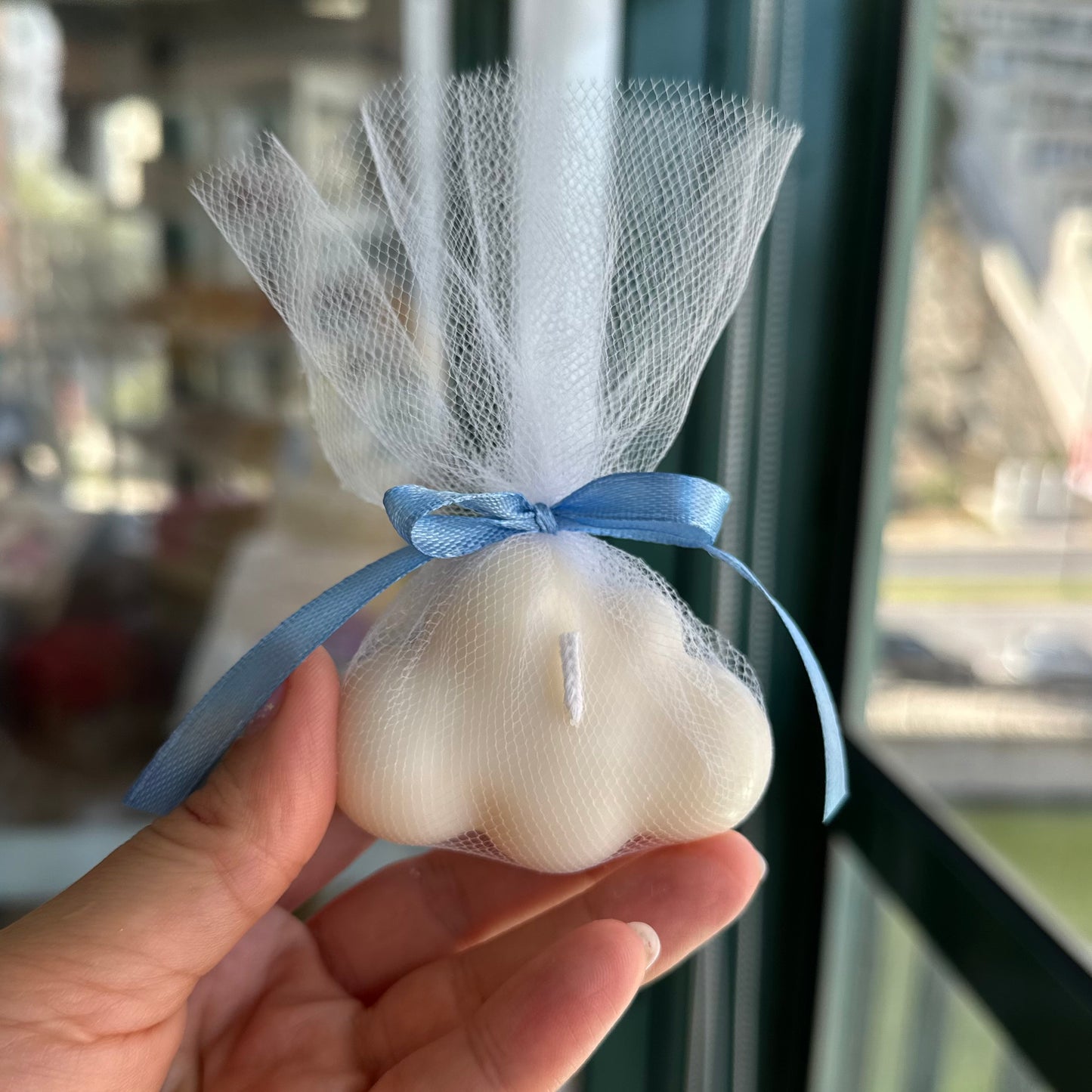 Vela en forma de nube para Baby Shower