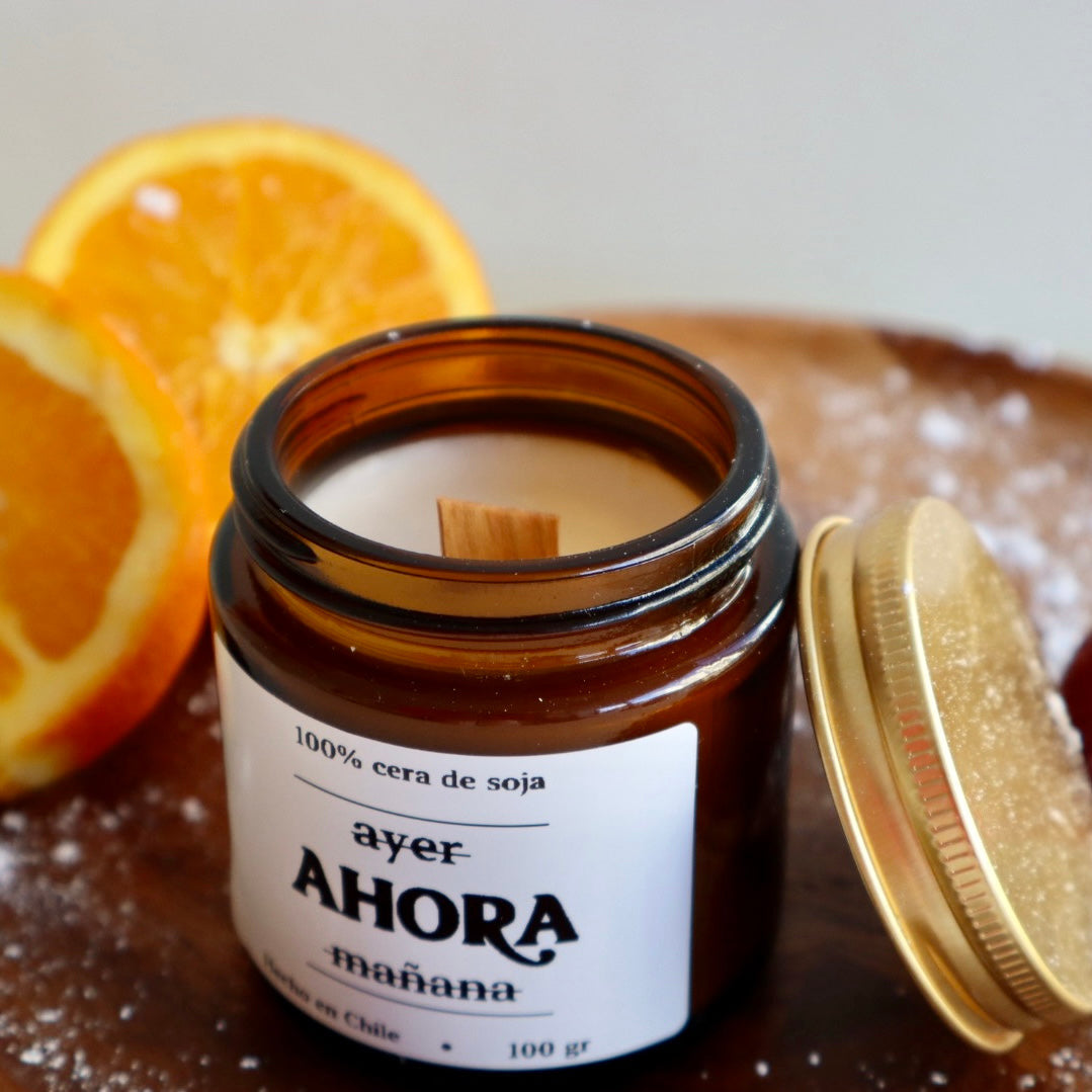 Vela aromática “AHORA»