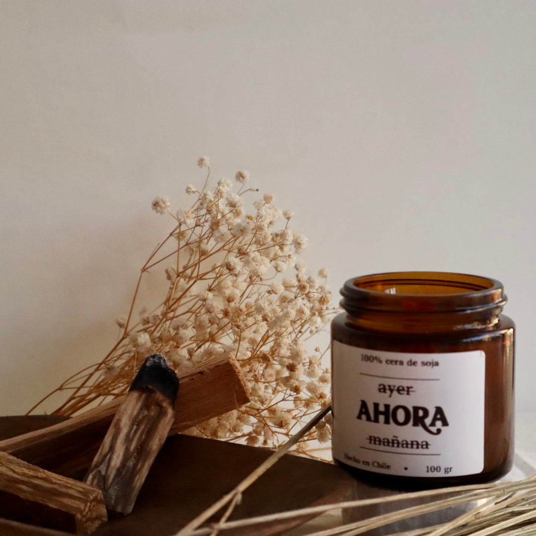 Vela aromática “AHORA»