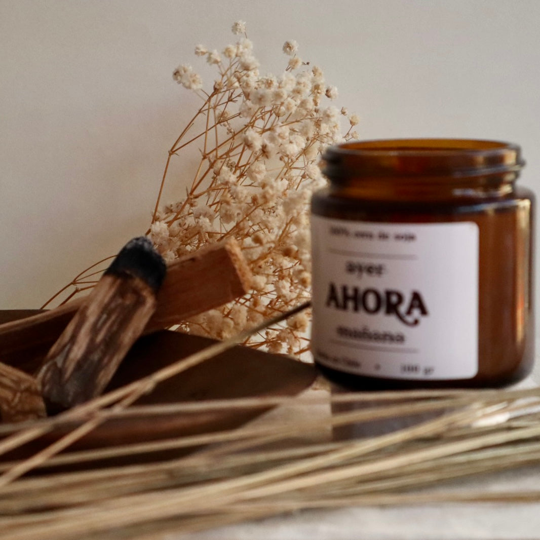 Vela aromática “AHORA»