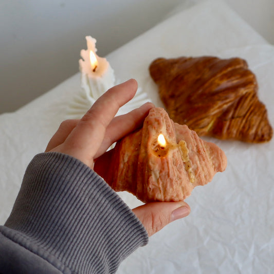 Vela decorativa “Croissant”