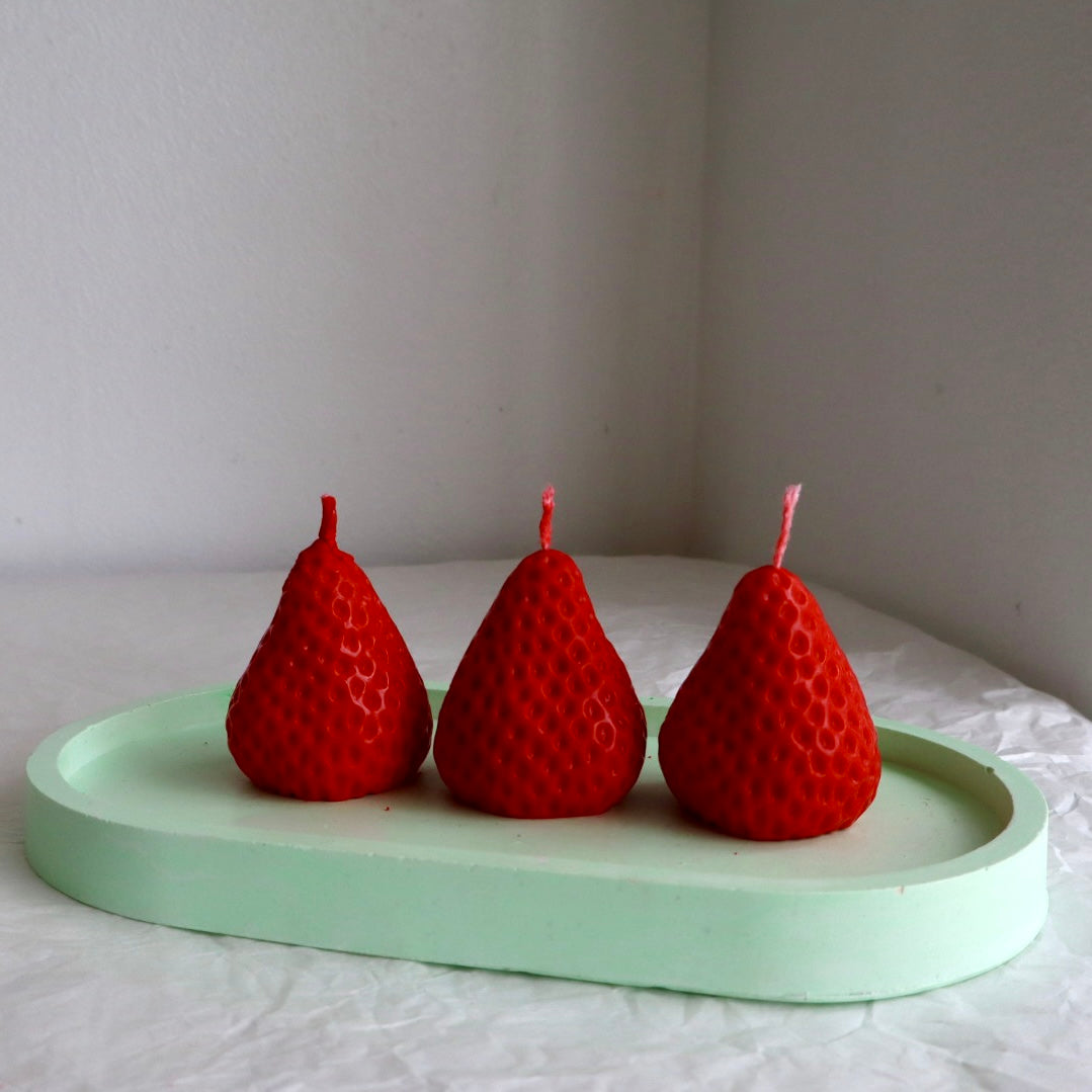 Mini velitas aromáticas “Dulce frutilla”