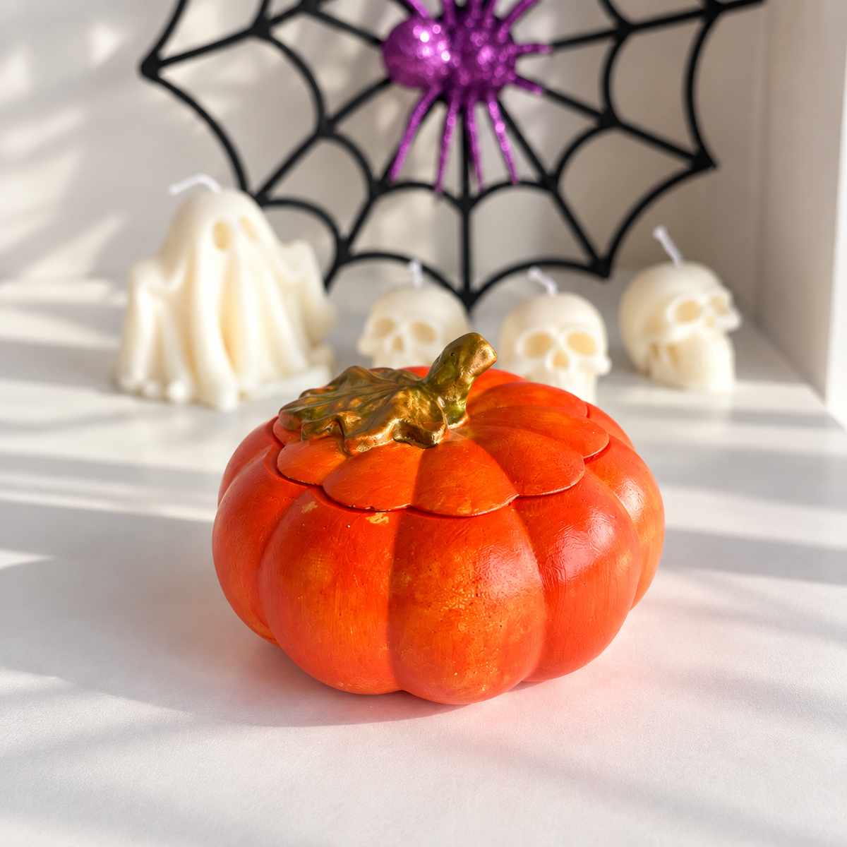Calabaza con Hoja