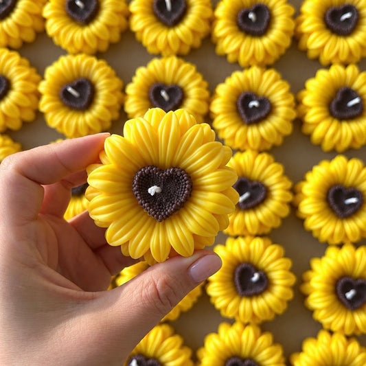 Vela decorativa “Girasol”