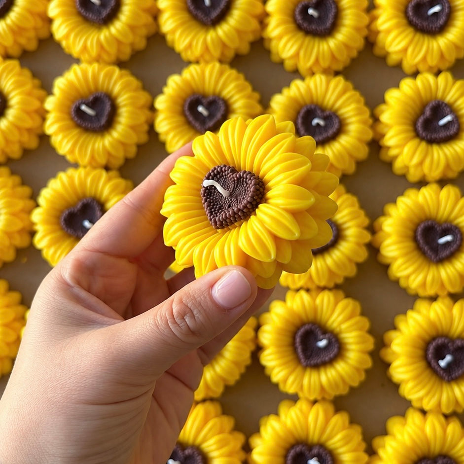 Vela decorativa “Girasol”