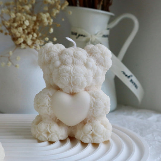 Vela “Oso con corazón”