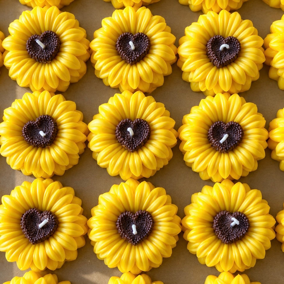 Vela decorativa “Girasol”
