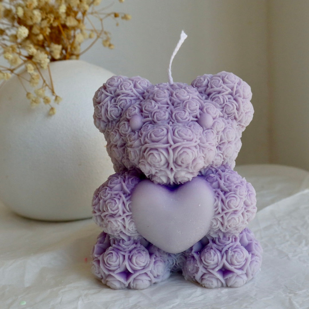 Vela “Oso con corazón”