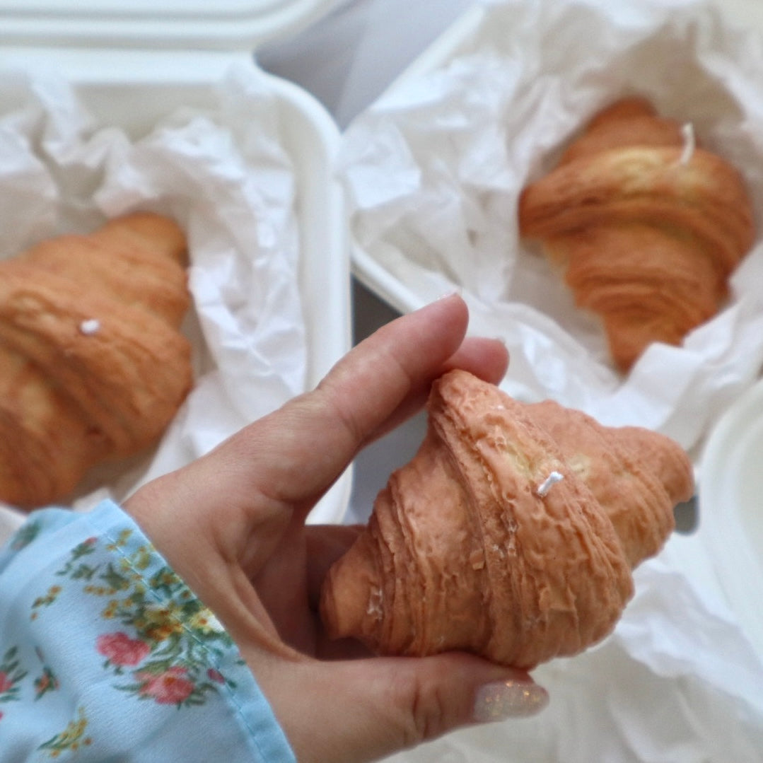 Vela decorativa “Croissant”