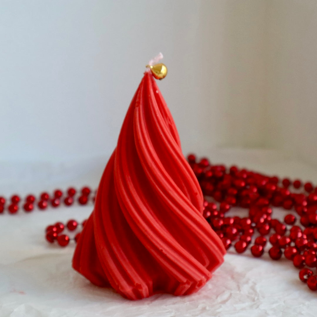 Vela decorativa “Árbol de Navidad “ mediana