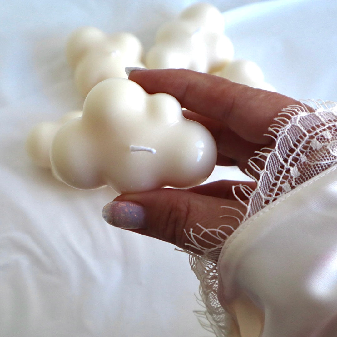 Vela en forma de nube para Baby Shower