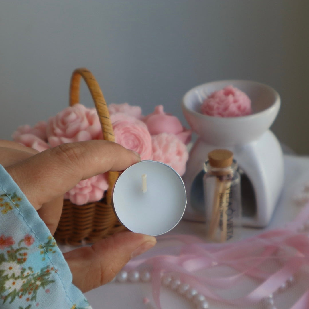 Set “Canasta de flores”