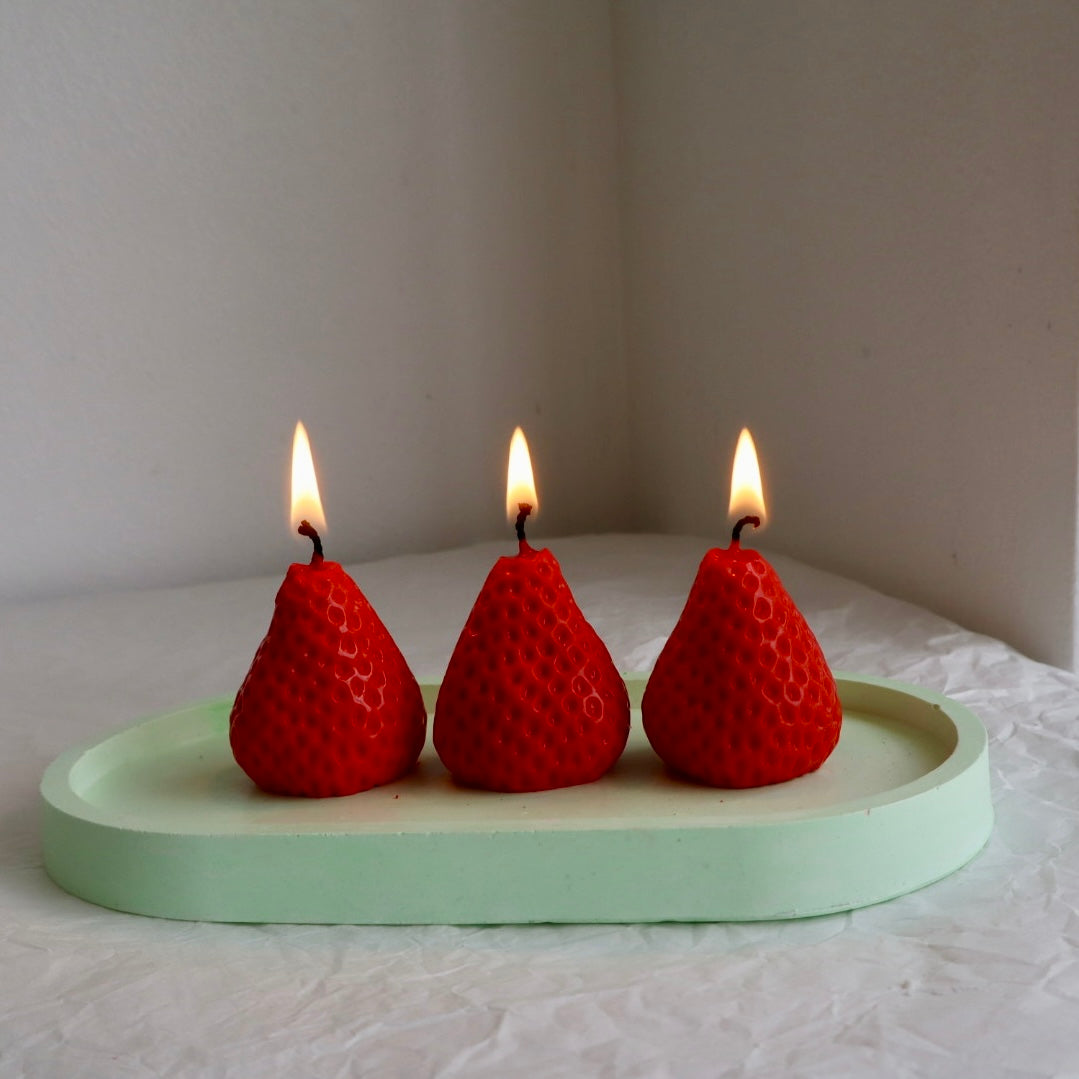 Mini velitas aromáticas “Dulce frutilla”