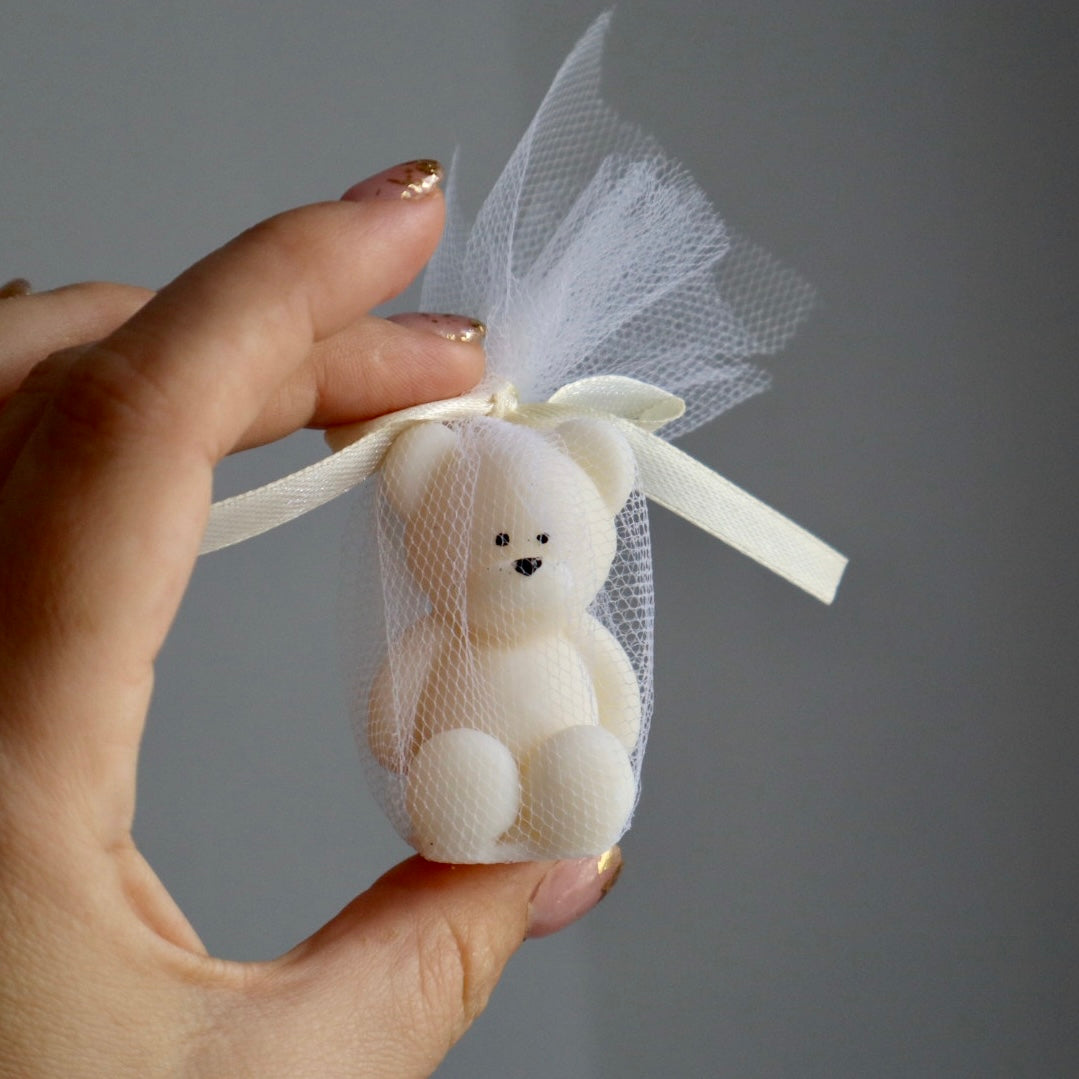 Mini velitas  ositos para los invitados