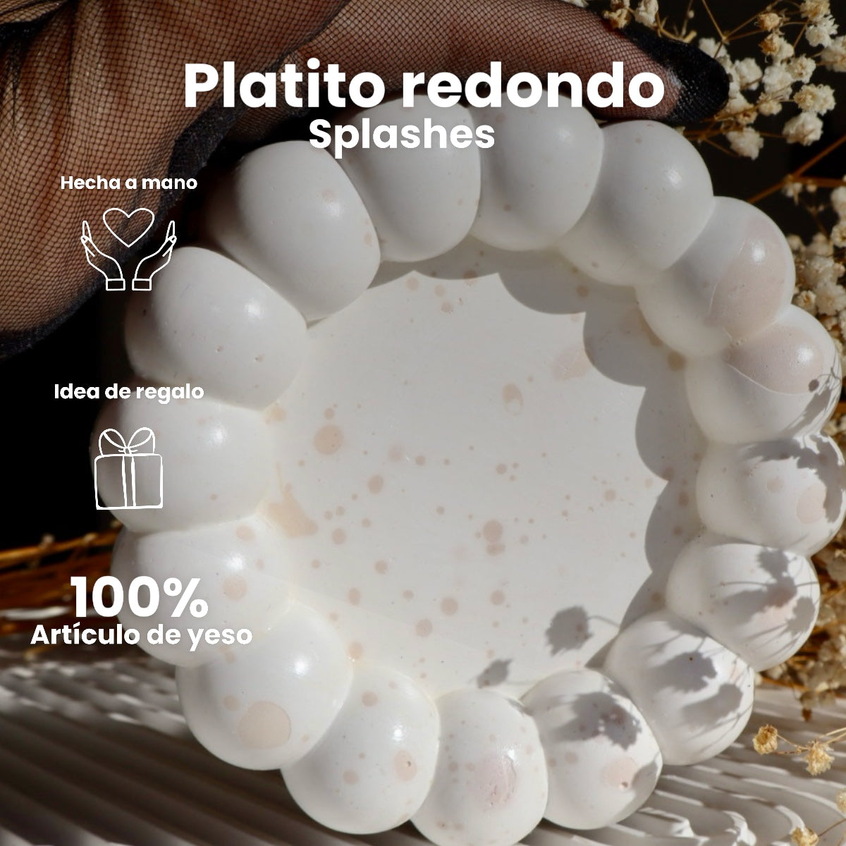 Platito redondo”Bubbles”